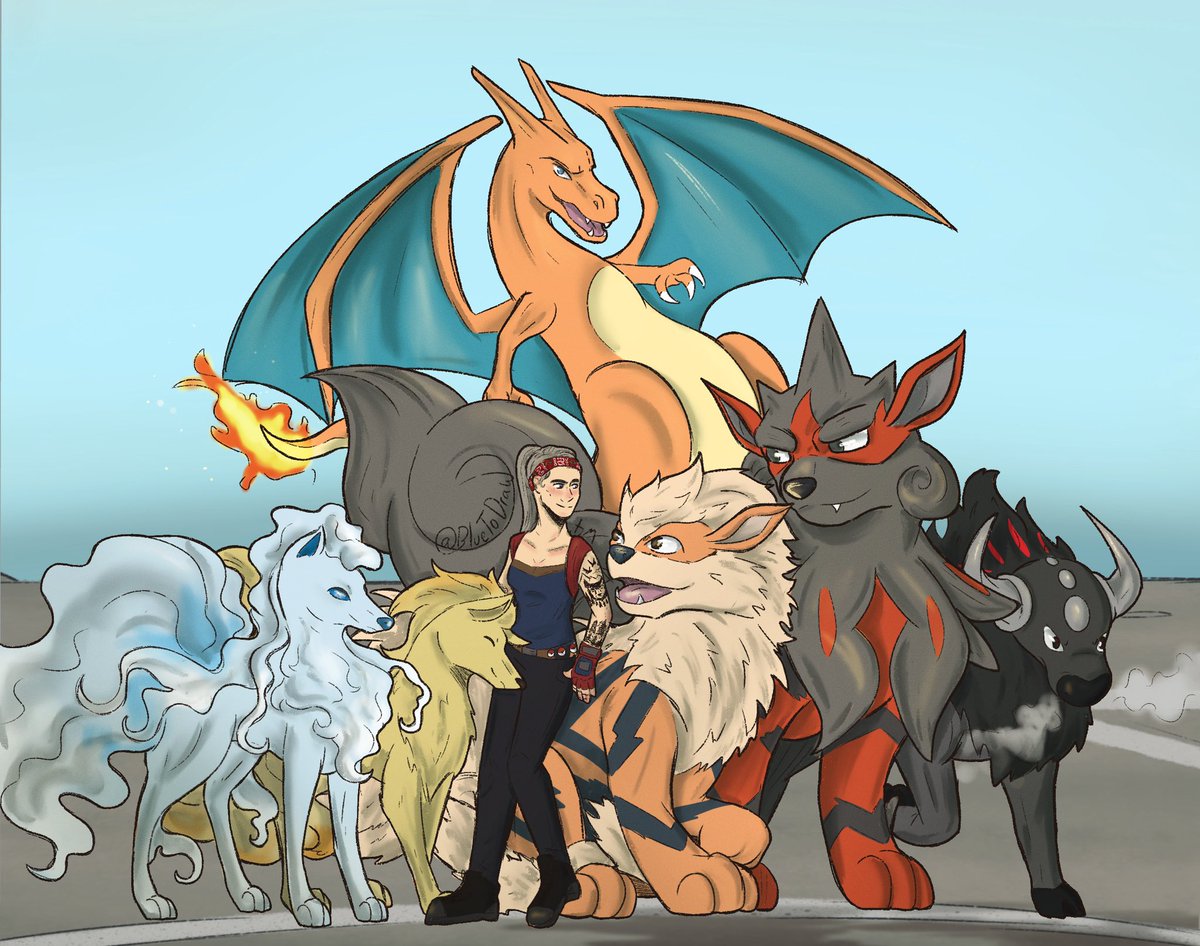 BlueToDraw's tweet photo. Pokemon fire team commission. Another including a new gem 9 Pokemon. I’m honestly surprised I haven’t been asked to draw more paldean Pokemon, I really want to draw koraidon and miraidon
#Pokemon #PokemonGO #PokemonScarletViolet #pokemonfire https://t.co/eawfVeiuYY