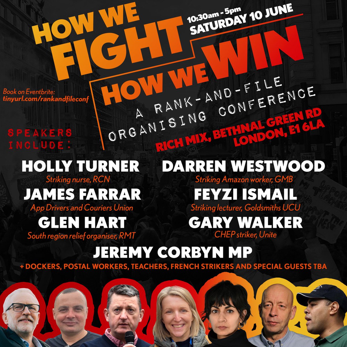 QualiaInterAlia's tweet image. With all the strikes and demands for better that we are seeing from the workers who have had enough and are demanding better for the majority of people in the country, we have a great opportunity to make the biggest impact !

Join the #RankAndFileConf on JUNE 10 and get organised