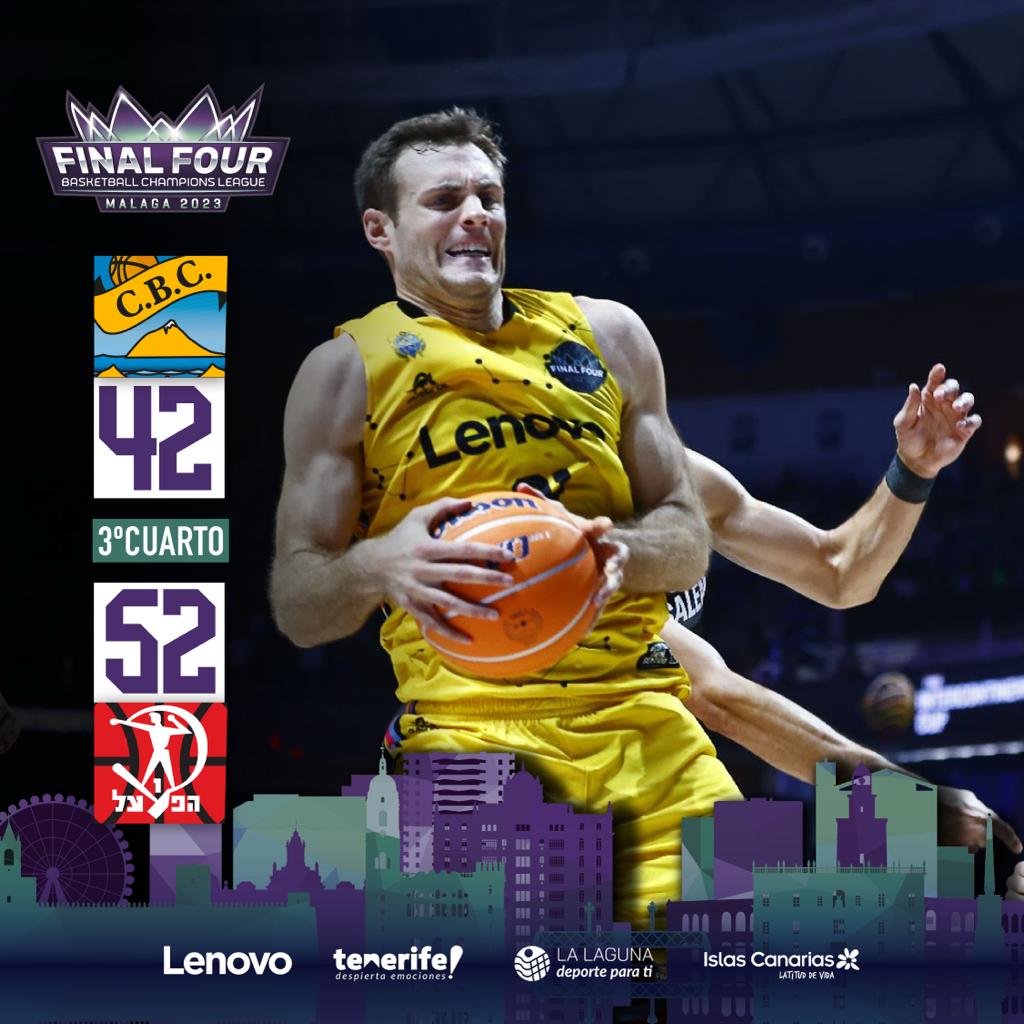 CB1939Canarias's tweet photo. Final del 3er cuarto en el Carpena
💛🖤 #VamosCanarias #LenovoTenerife #DefendTheGold https://t.co/rnXqWQlSTY