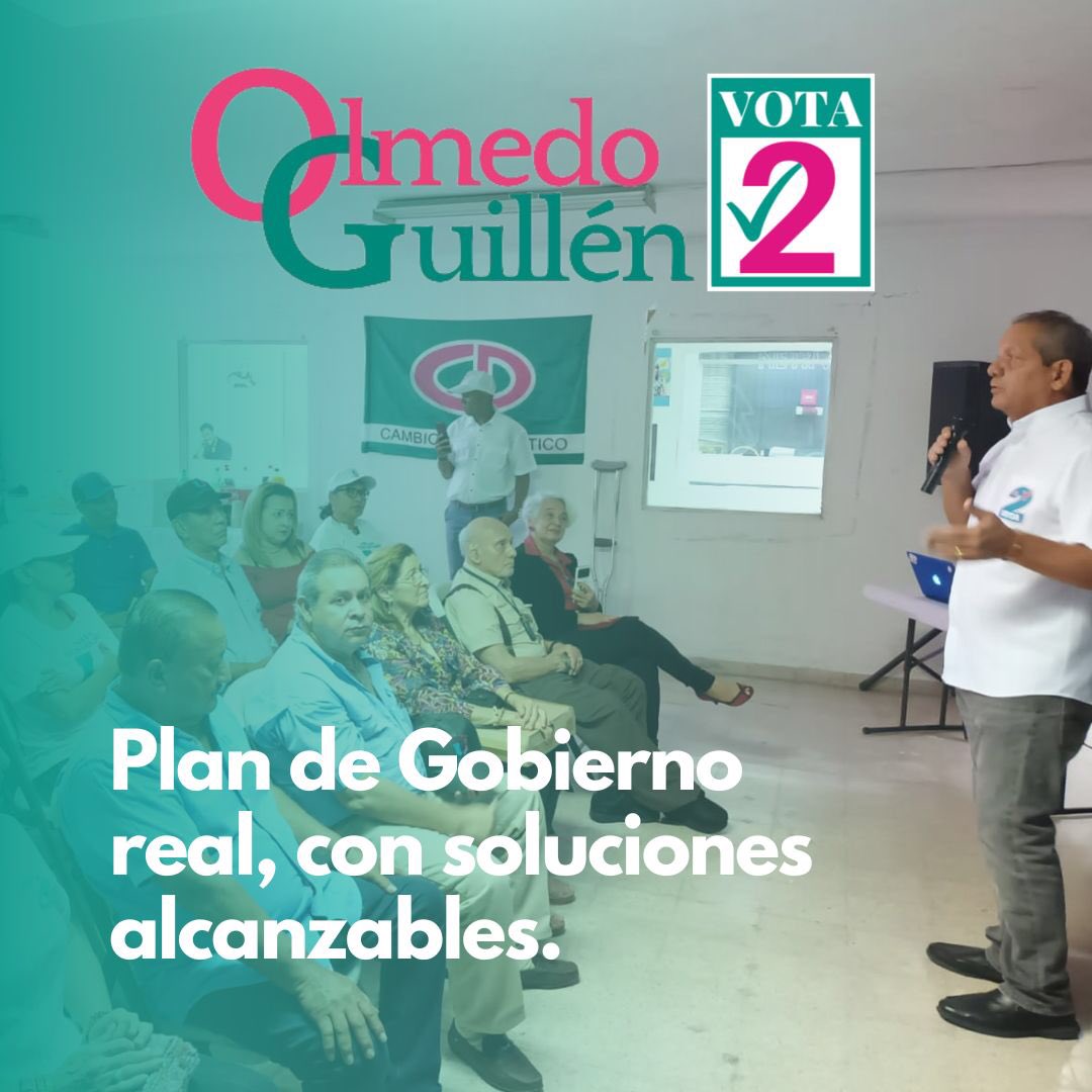 Dando a conocer nuestro Plan de Gobierno #DigamosLaVerdad #Vota2 olmedoeguillen.com/plan.html