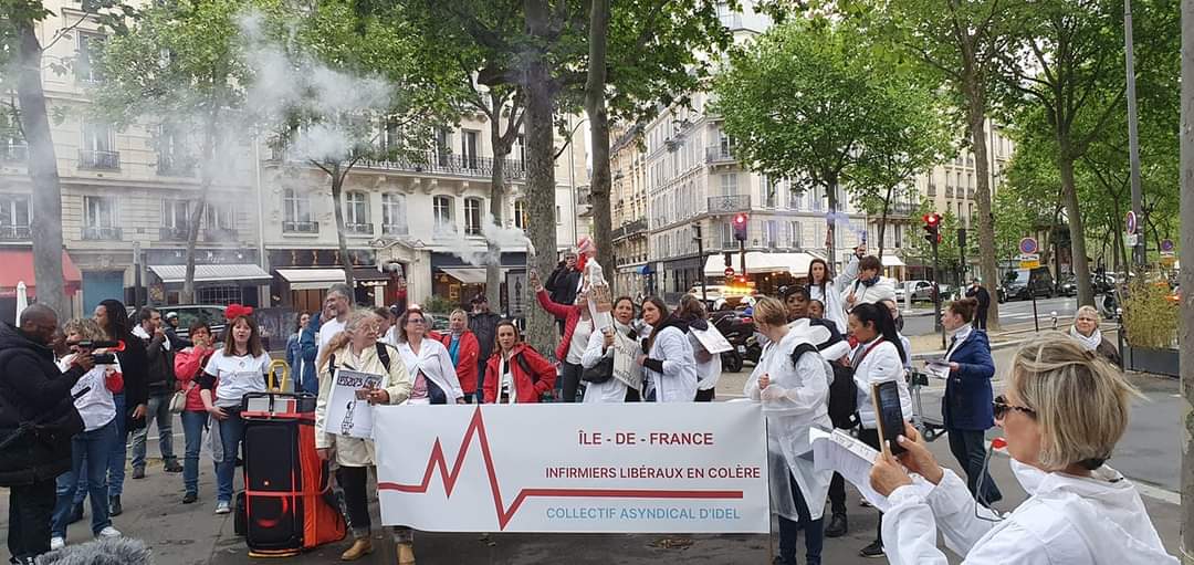 GuilhemLeynaud's tweet image. Les infirmiers libéraux sont en colère ! Manif du 12 mai à Montpellier 
#infirmiersliberauxencolere
#infirmiersliberauxmeprises 
@FrcsBraun 
@EmmanuelMacron