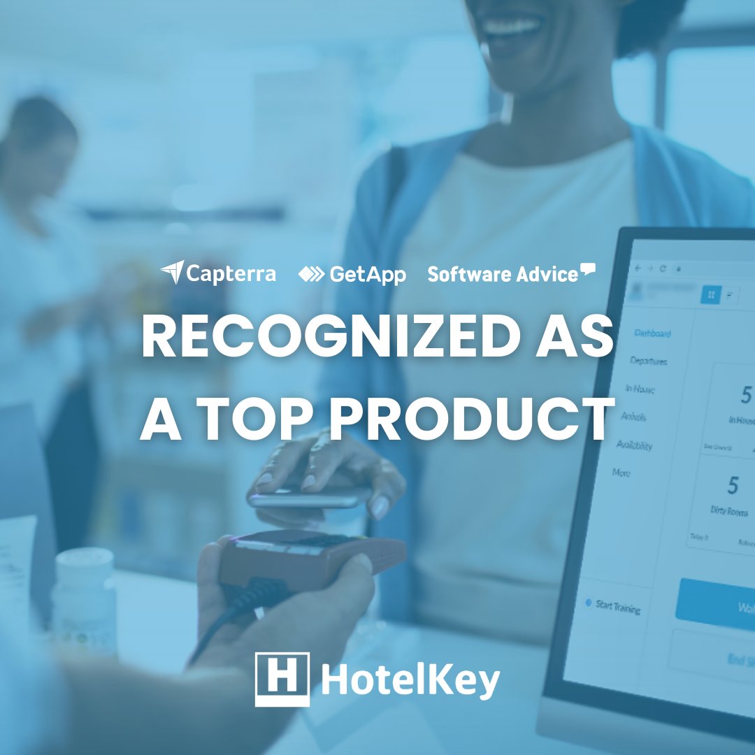 HotelKeyInc's tweet photo. Did you hear? HotelKey has been recognized as a top product in multiple Gartner Digital Markets reports! Swipe through to see our rankings 🏆➡️

@Capterra - https://t.co/ioZjAOL6kK
@GetApp - https://t.co/ossJCM9tN9
@SoftwareAdvice - https://t.co/KwmL5Fico6 https://t.co/6avLnqg9Vt