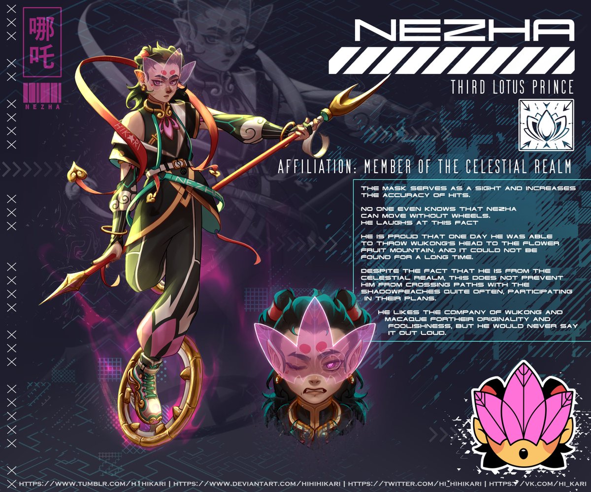 hi_hihikari's tweet image. I…yeah... (1/3)
I never really came up with an au(?), and usually took the already invented one. Therefore, I have no idea what the characters can do in this story :D

Wukong is next, I keep you informed 😀🔫
#lmk #LEGOMonkieKid #nezha #lmknezha