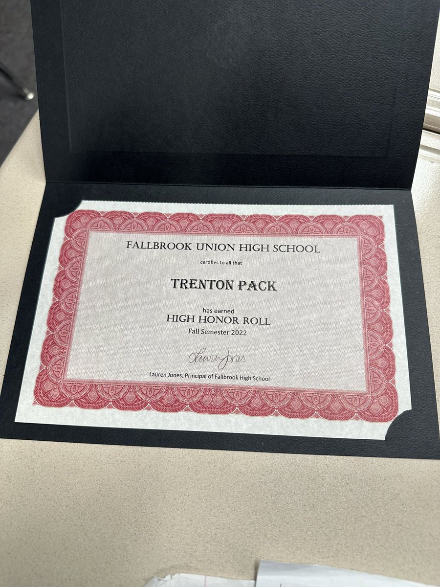 Lets go. Honor Roll Student Athlete!!