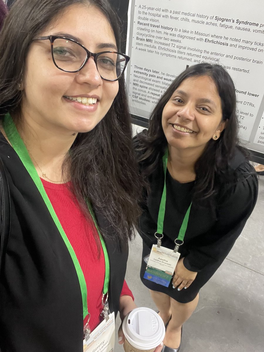 @SocietyGIM made it possible for @AasthaBharwad and I to finally meet in the US. 
Shoutout to her poster presentation. 
Friendships from Ahmedabad to Aurora and much more! 
#SGIM23 #sgim2023