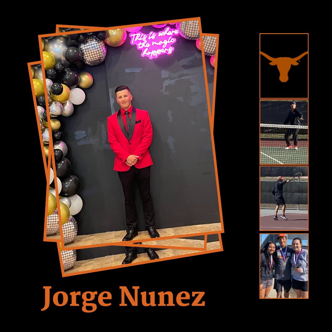 PPHSTennis's tweet photo. SENIOR SPOTLIGHT
Jorge Nunez is a member of the Bearcat Tennis Varsity Team. orge will be attending The University of Texas in the fall and will be pursuing a degree in Biomedical Engineering Jorge is looking forward to hopefully not having to wake up early 5 days a week. https://t.co/NFHyA1q3WE