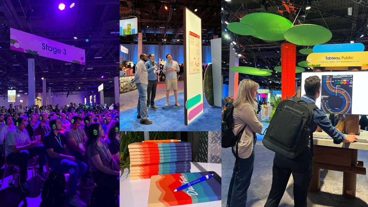 tableaupublic's tweet image. #Data23 in the books! ✨ Three days full of meaningful connections, inspiring conversations, and so much more. Let&apos;s keep exploring, creating, and sharing data visualizations online. 

Until next year #DataFam 👋