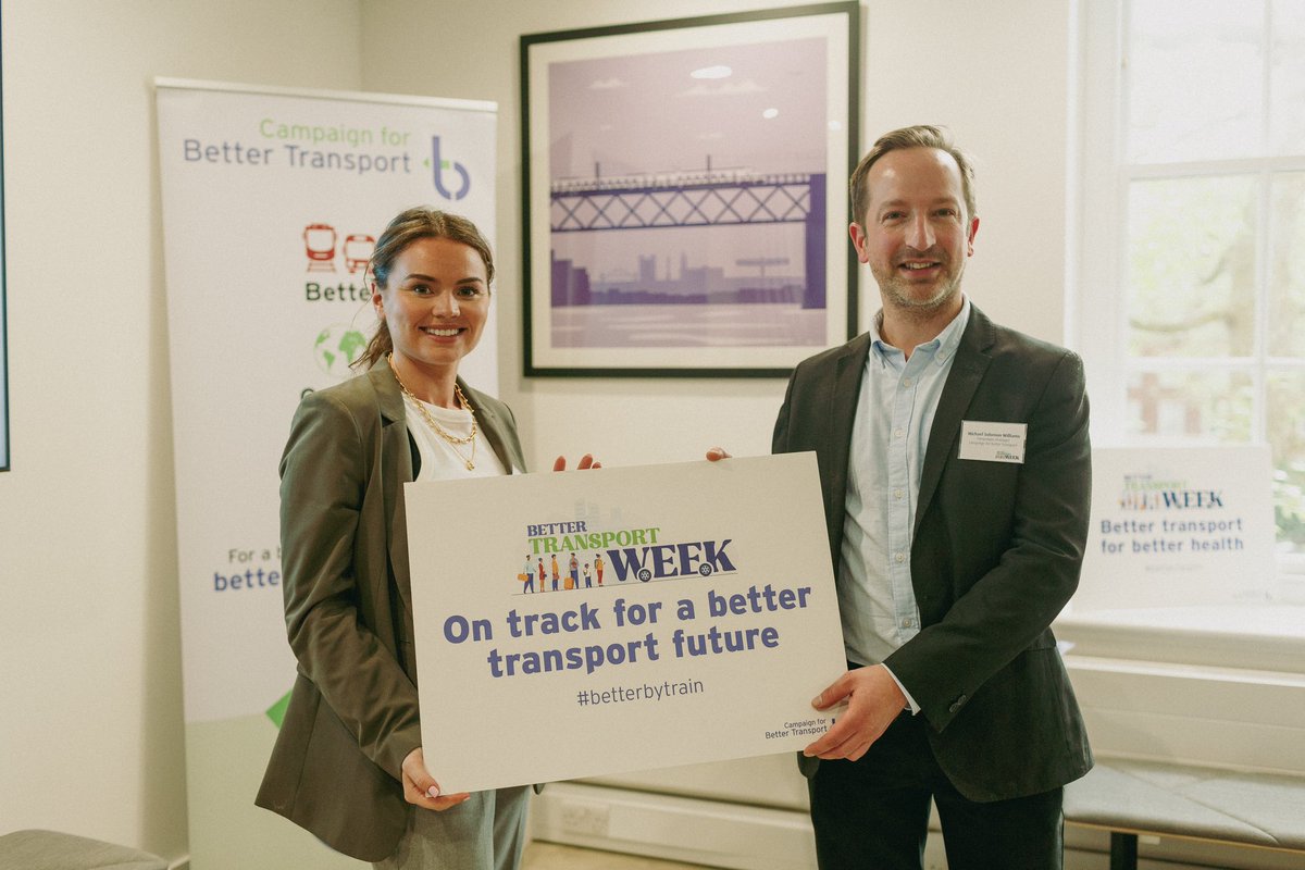 msolwilliams's tweet photo. Congrats all on a fantastic launch event for @CBTransport’s nationwide #bettertransportweek! Rail, bus, coach, shared mobility and active travel all brilliantly represented. A month to go now! Find out more, and get in touch to get involved 👉 https://t.co/hNpyhoW3UP https://t.co/op0hRAU4uK