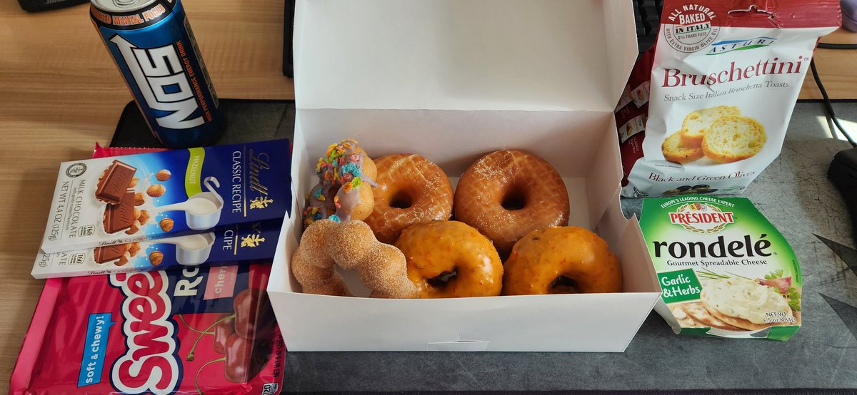 DocMoustache's tweet photo. It's May 12th yall, and I'm ready to Game 🍩 https://t.co/EAYYI90p5W