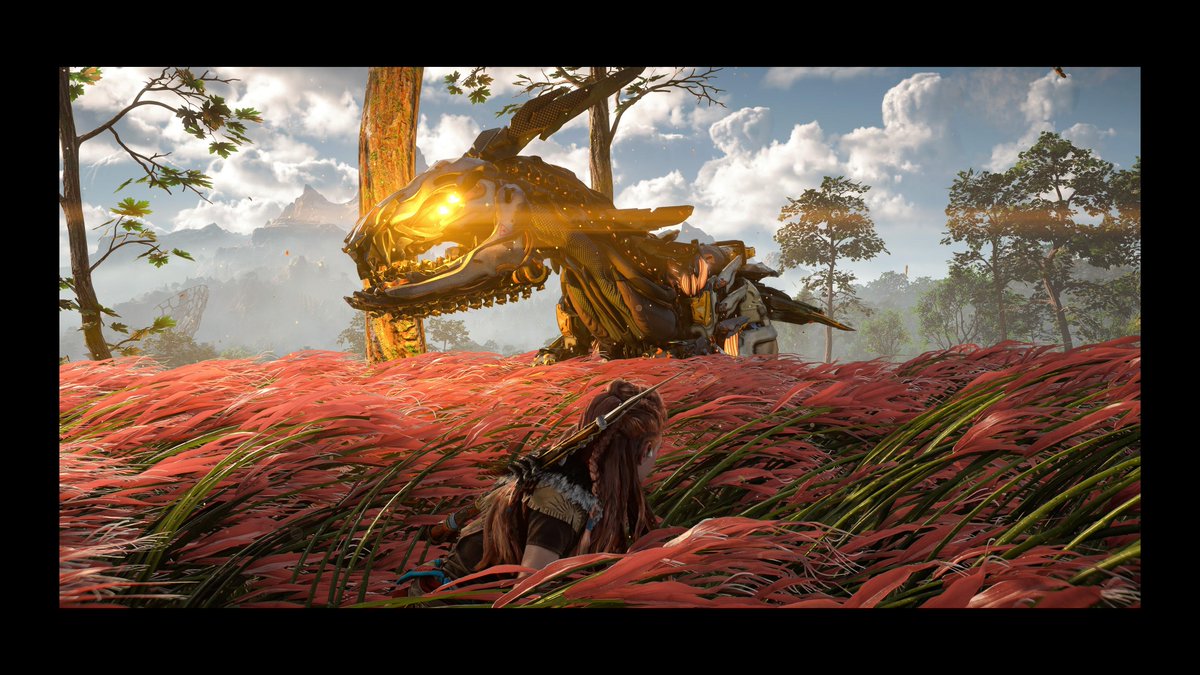 raekin17's tweet photo. Shoo!    #PS5Share, #HorizonForbiddenWest https://t.co/LKXjaehB3T