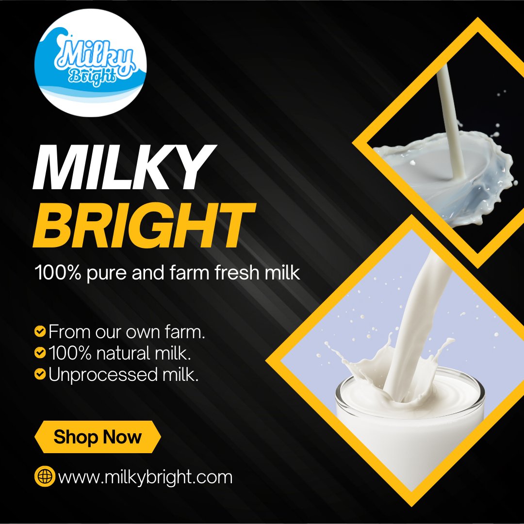 100% pure and farm fresh milk.
From our own farm.
100% natural milk.
Unprocessed milk.
#dairy #milk #dairyfarm #cows #farm #cowmilk #dairycows #vegan #food #agriculture #dairyfarming #healthymilk #dairyproducts #dairymilk #organicmilk