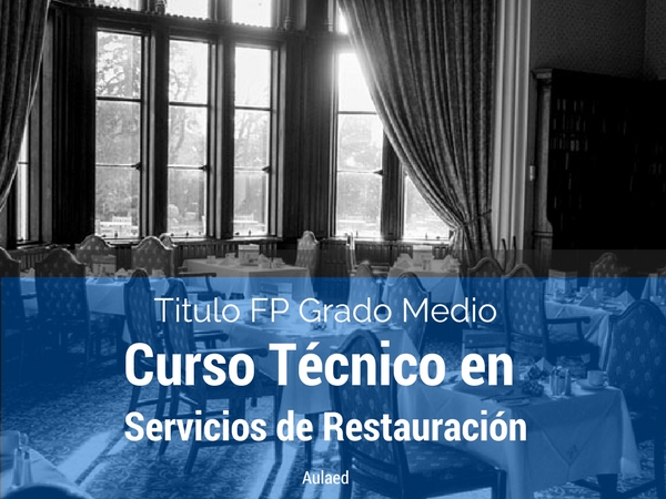 Curso de Técnico en Servicios de Restauración. Titulación Oficial FP.

Solicita información sobre en nuestra web y consigue una beca de descuento de hasta el 70%:
aulaed.com/curso/tecnico-…

#cursos #fp #restauración #aulaed