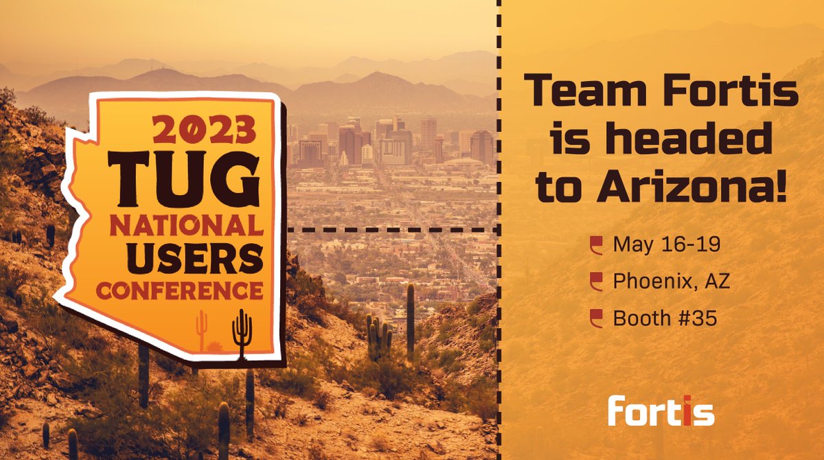 FortisPay's tweet image. 📣 Attention TUG attendees! Fortis will be at booth 35 from May 16-19. Come meet the team and find out how our Sage integrations can help you navigate the payments world and how we can elevate your ERP.  #TUGConference #SageSolutions #PaymentIntegrations #SageIntegrations #Sage