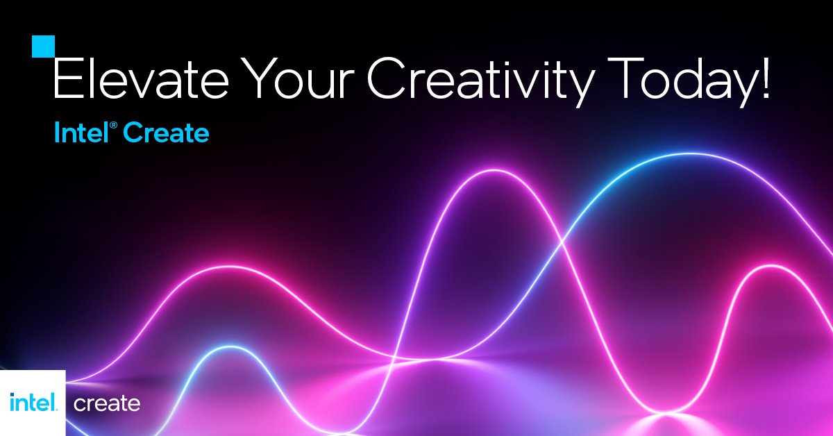 intelcreate's tweet image. #IntelCreate has something for every creative mind. From audio to visual, Intel empowers digital artists with advanced tools, open software, and a supportive community to boost your creative flow. Check out the latest on the Intel Create page today! intel.ly/3B3fj2K