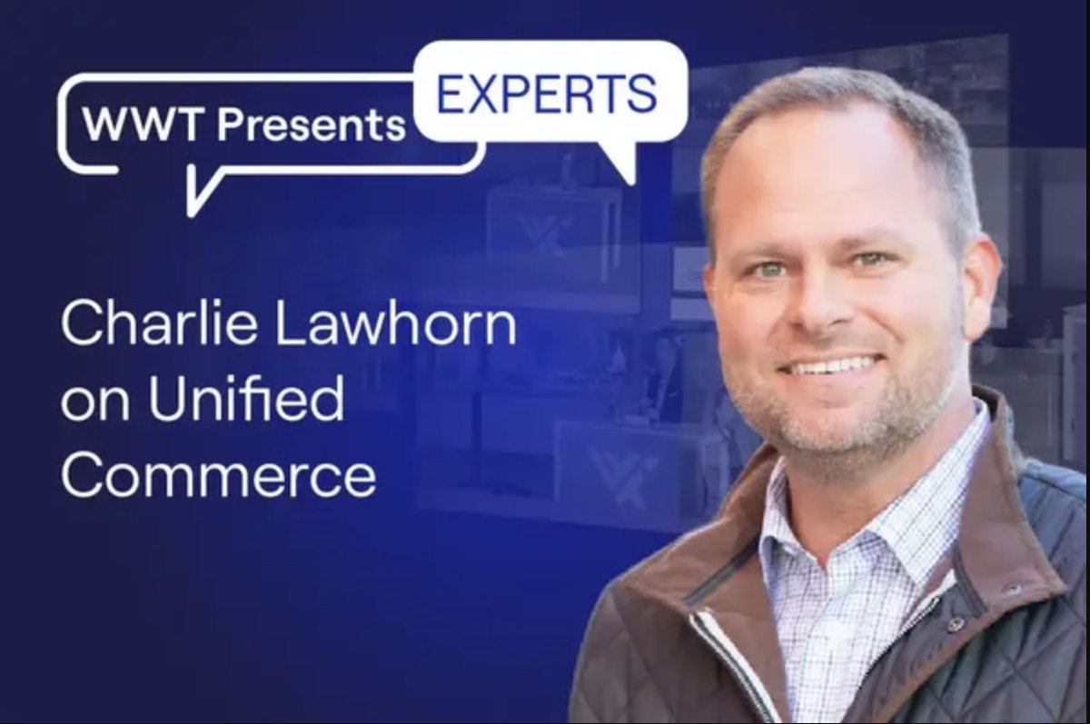 wwt_inc's tweet photo. Hear about the need for unified commerce to create great experiences for customers and employees alike.
#rwconnect #cwconnect #CX #EX @ReworkedCONNECT @CMSWireCONNECT https://t.co/7fvdTpJGrS https://t.co/4Q70PXraXY