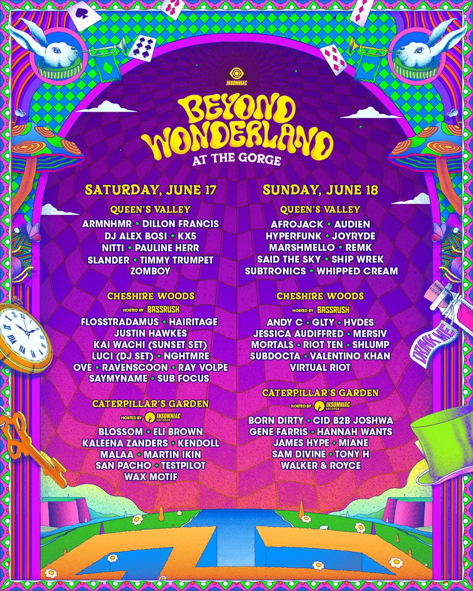 Beyond wonderland 2023 lineup Flexmilliondollar
