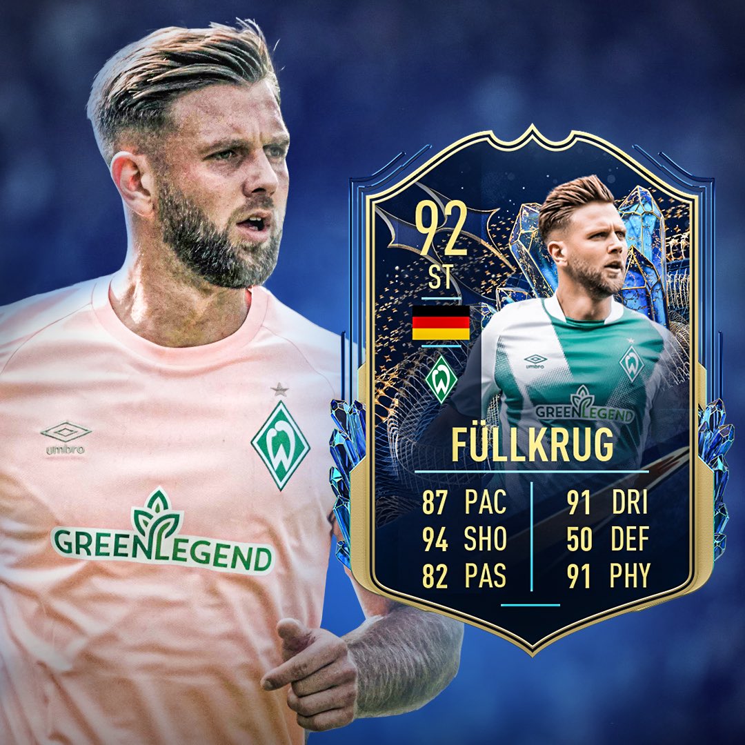 SV Werder Bremen on Twitter "🔵 Niclas Füllkrug ️ 𝗕𝗟 𝗧𝗢𝗧𝗦 🔵 Niclas 