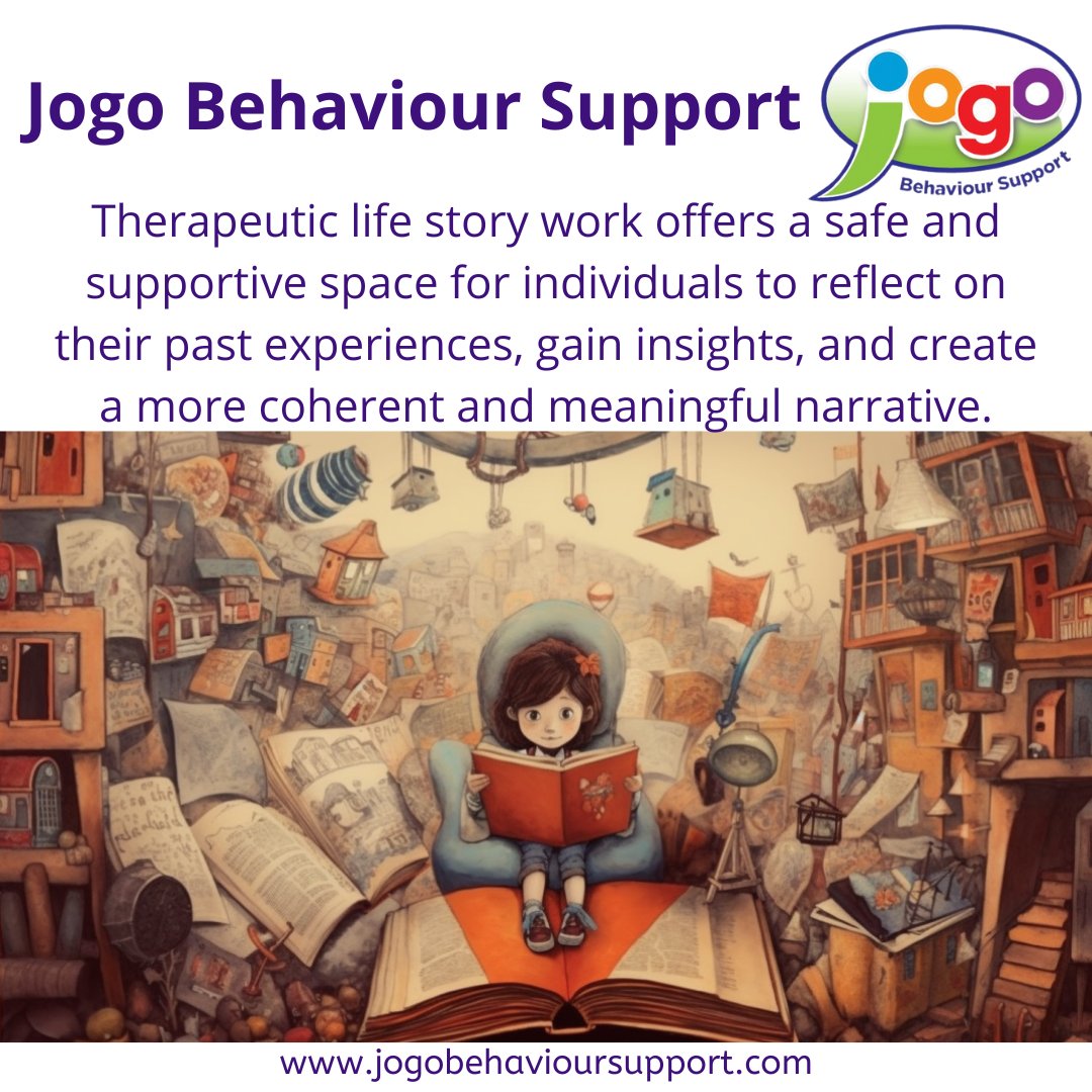 To find out more about the Therapeutic Life Story work we offer please click here: jogobehavioursupport.com/pt_life_story_…

#JogoBehaviourSupport #Therapeuticlifestorywork #lookedafterchildren #childrenincare #adoption #identity #fosterchildren