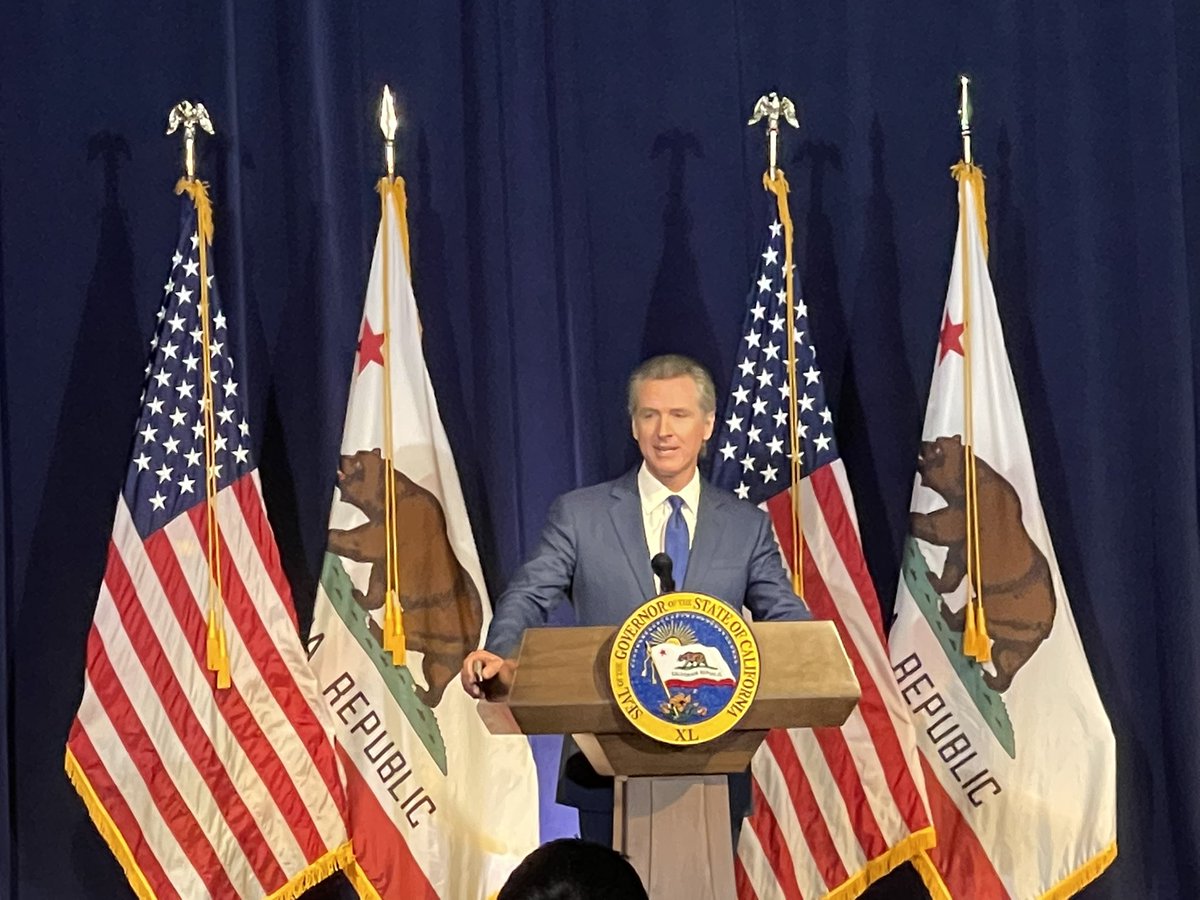 BREAKING: California is bracing for a $31.5 Billion budget shortfall, Gov. Newsom projects. 

He’s rolling out his state spending plan now, which totals $306.5 billion 🧵
