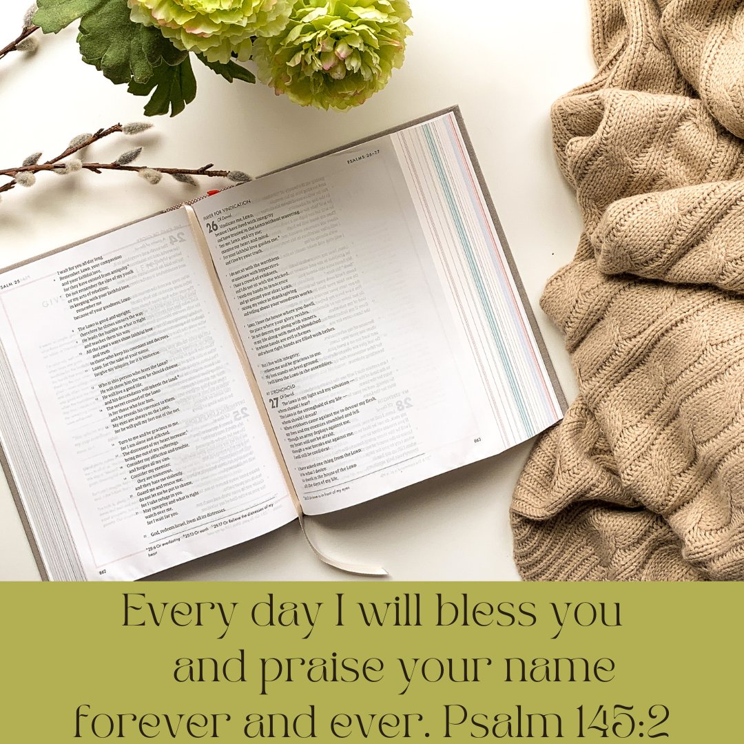 HISGLORYME's tweet photo. Every day I will bless you and praise your name forever and ever. Psalm 145:2 ESV
https://t.co/9GifnxnjRc
https://t.co/66OCUmkP5b
#fellowship #prayer #getintotheWord #praisethelord #blessHisname #Kingofkings #JesusisLord #Godisgood #Holyspirit #savedbygrace #hope #peace #TrustGod https://t.co/TWSPf2scl4