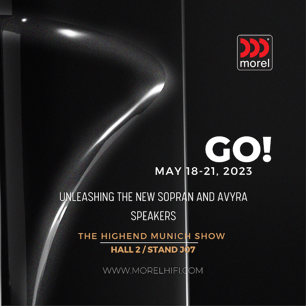 MorelHiFi's tweet photo. GO. Get ready for an unparalleled audio experience! We're thrilled about the High-End show in Munich, Germany, from 18-21 May. HALL 2, STAND J07 Don't miss out!
#MorelHifi #MorelHomeAudio #HighEnd2023 #HomeAudio #loudspeakers #hifi https://t.co/o5ImConDSD