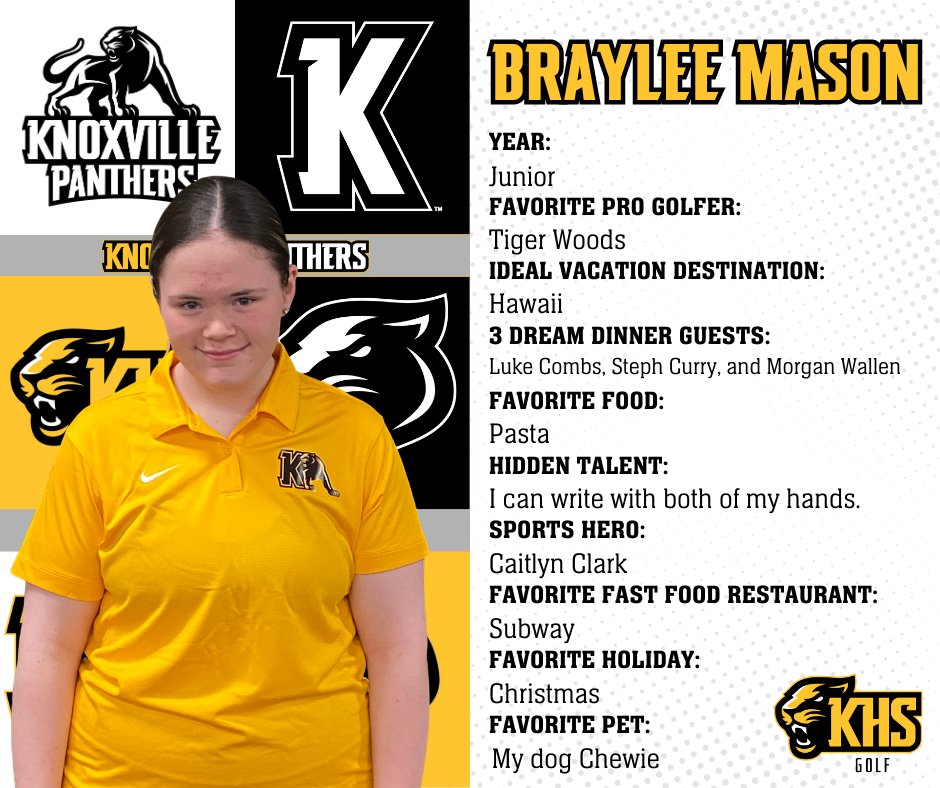 Junior Braylee Mason