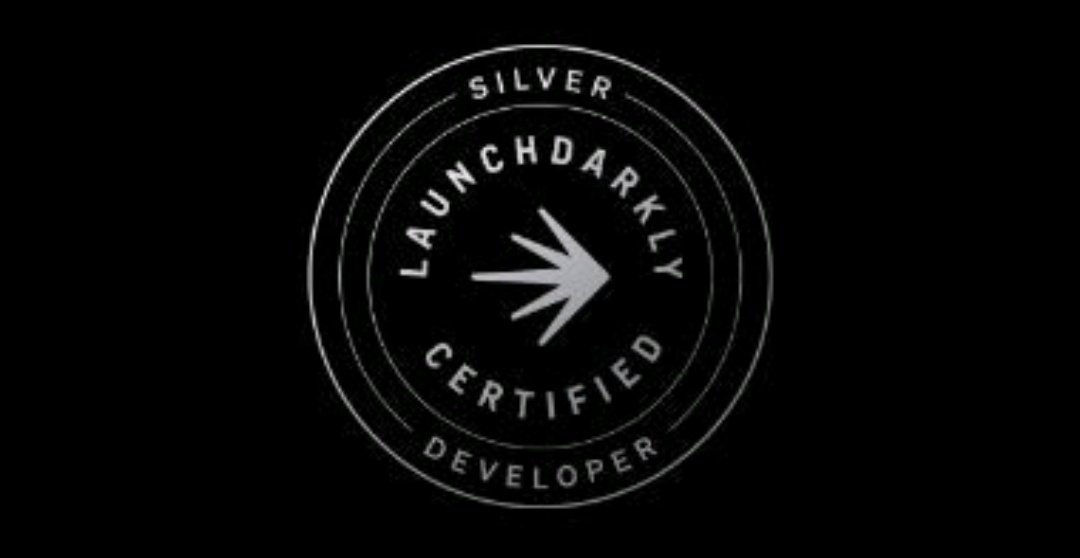 launchmarkly's tweet photo. I’m happy to share that I’ve obtained a new certification: LaunchDarkly Silver Developer Certification from @LaunchDarkly! #featureflag #launchdarkly #silver https://t.co/XwBoHF0rMn