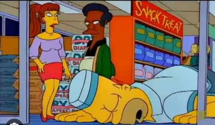Elkinleon8's tweet photo. @Catarsisp En el pony de Lisa, cuando le toca trabajar para Apu. Es muy bueno ese capítulo. https://t.co/DXa0HIFTpQ