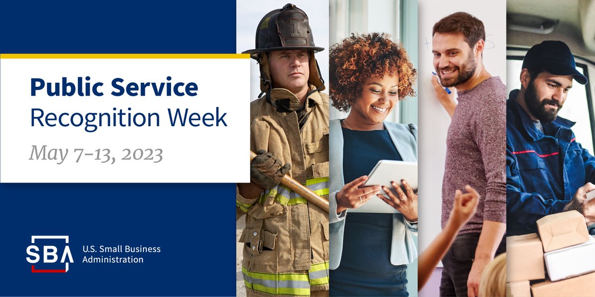 Thanks to all of the local, county, state, and federal workers across America who provide critical services and help small businesses. You make #GovPossible!

#PSRW