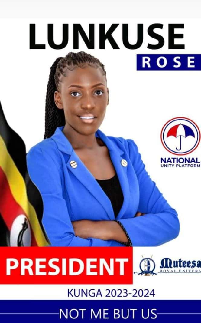 DavidLRubongoya's tweet photo. Both the Kampala and Masaka Campuses of Muteesa 1 Royal University are Red. Congratulations to you Lunkuse Rose and Kitatta Ssekalembe Derrick on your victory as Guild Presidents for your respective campuses. I know it wasn't easy, but you emerged victorious under the @NUP_Ug ticket. Now go, serve your people and make a difference. Many thanks to our Institutions Team for the great work