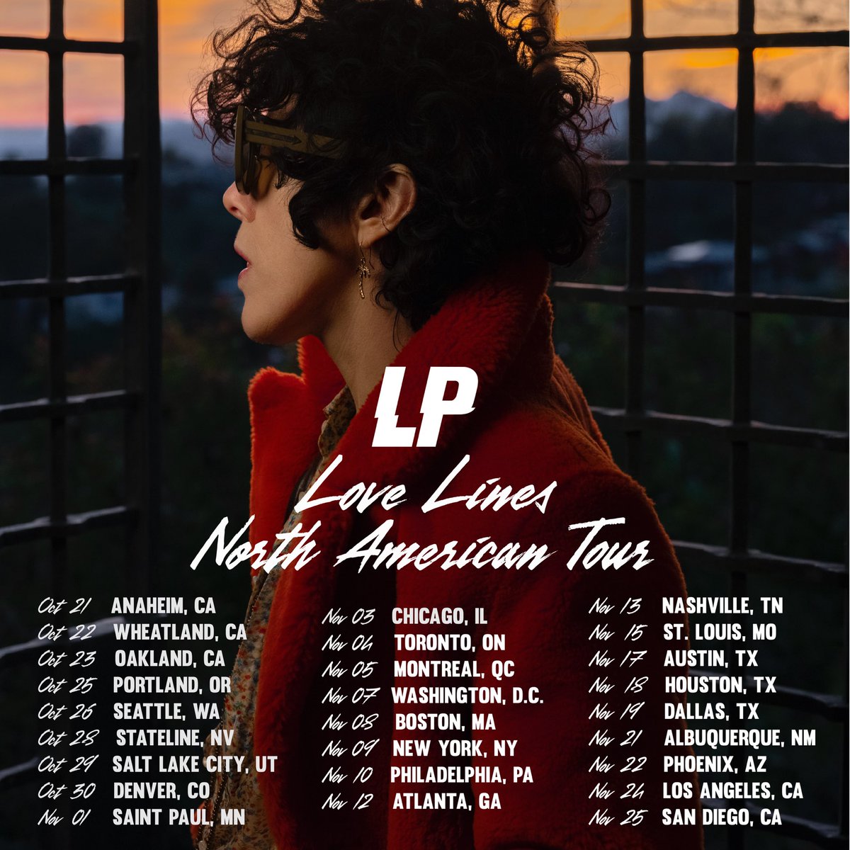 iamlp's tweet photo. Tickets are on sale now! See you all this fall 🖤 https://t.co/lpA74rL1gb https://t.co/N3ZcHKL9JW