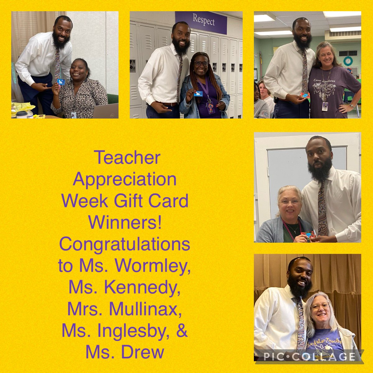 SandersMiddle55's tweet photo. Congratulations to these lucky rockstar educators @SandersMiddle55 on winning $20 gift cards for Teacher Appreciation Week! #RocknLearn @864Dawkins_ @LCSD55 @loveSCschools https://t.co/EtkvAudjL0