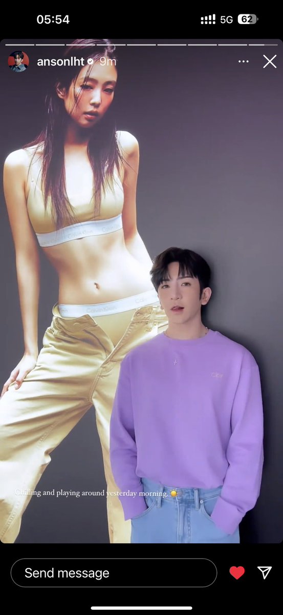 <a href="/wwd/">WWD</a> Thank you <a href="/CalvinKlein/">calvinklein</a> for having Anson L 

#JENNIEforCALVINKLEIN 
#JENNIExCalvinKlein
#AnsonLo
#盧瀚霆
#アンソン・ロー 
#앤손로 #로한정 #미러
#마마베스트뉴아시안아티스트만다린