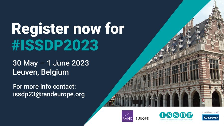 BeauKilmer's tweet photo. The draft program for #ISSDP2023 is out &amp; it's fantastic! https://t.co/EmIsUsd2Oa

Many thanks to @PardalMafalda, @StijnHoorens, @PaculaRosalie, @DrCaitlinHughes &amp; the @ISSDrugPolicy team for putting this together

You can still register for the conference https://t.co/pFamy7xD5w https://t.co/R2AwWPq06e