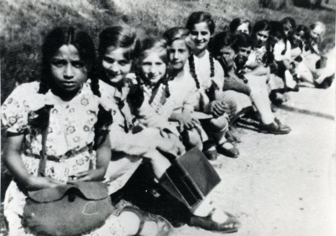 12 May 1944 | 39 Sinti and Roma children (20 boys and 19 girls) arrived at #Auschwitz from St. Josefspflege children's home in Mulfingen where a 'racial researcher' Eva Justin abused them as test subjects for her doctoral thesis. Four of them survived.