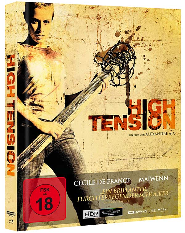 disc_connected's tweet image. ***ANNOUNCEMENT***

Coming on August 23rd as a @plaion_official store exclusive in Germany on #4K #Mediabook: #HighTension (2003)!

A lonely house, a united family, two inseparable friends. And a brutal murderer who doesn't shy away from anything.