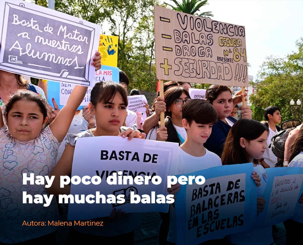 PensarFuturoLab's tweet photo. #Cronicas
Hay poco dinero pero hay muchas balas
✍️ Por @malerocamm
▶️https://t.co/enqnlsHo2v https://t.co/vzJHDrPHta