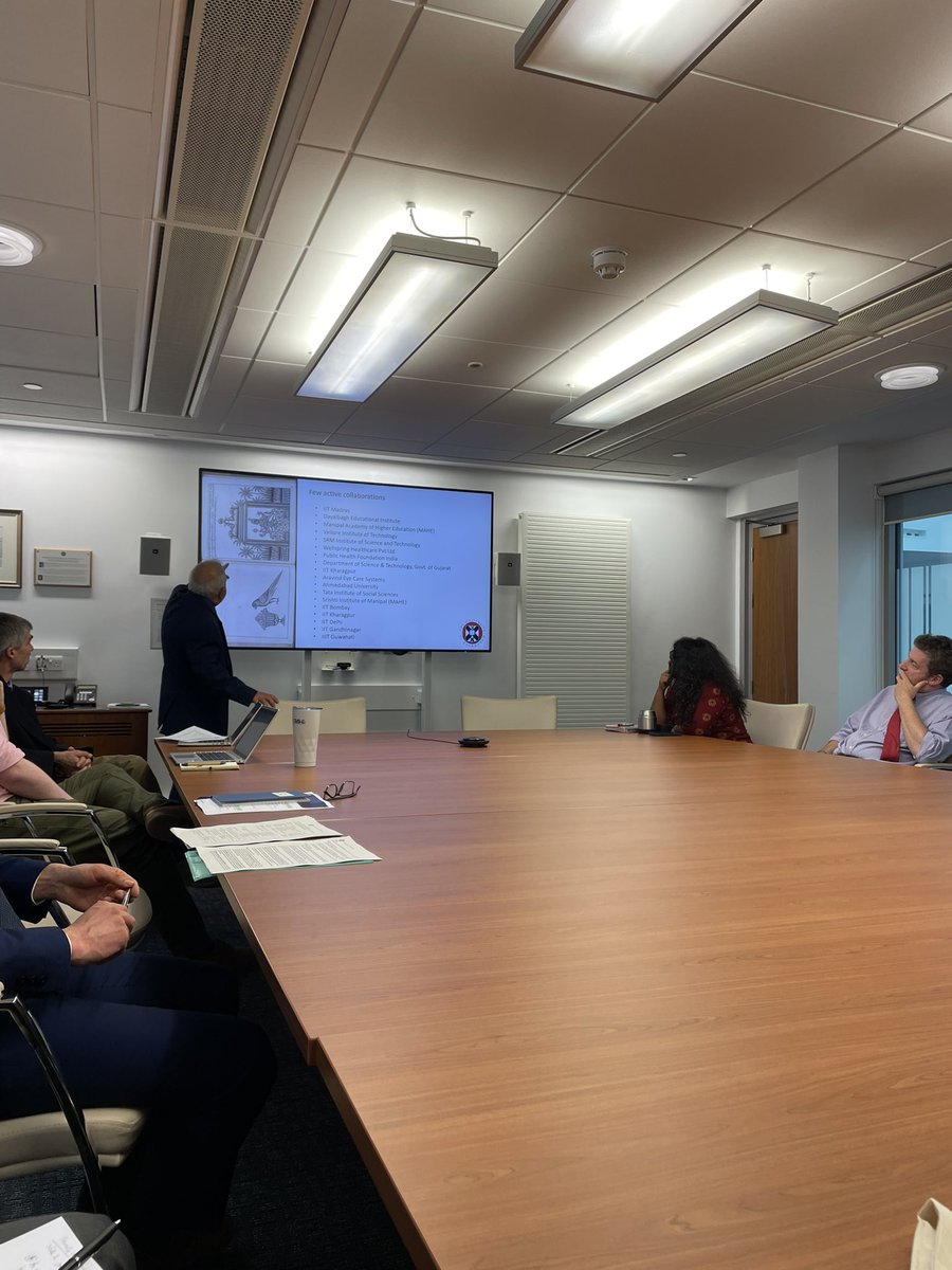 Brilliant visit to <a href="/uniofedinburgh/">Edinburgh University</a> <a href="/TheDickVet/">The Royal (Dick) School of Veterinary Studies</a> and <a href="/roslininstitute/">The Roslin Institute</a> with the India delegation to explore possible areas of collaboration in #research #TNE and #capacitybuilding Look forward to further discussions in coming weeks and months.