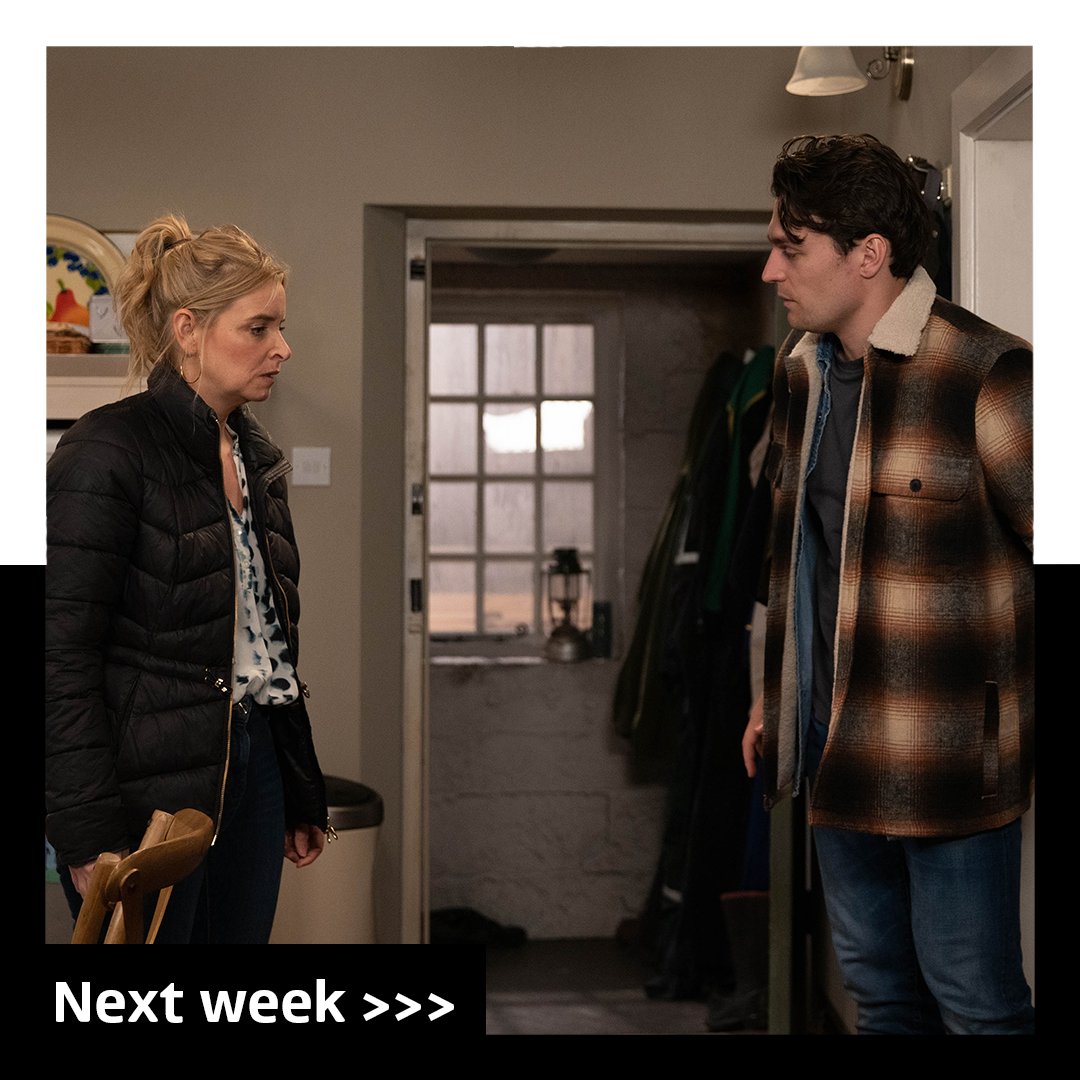 emmerdale's tweet image. Next week: Is this the end for Charity and Mack? Also: Moira fears for the worst, and Liam has a secret. 

Read more here 👉 social.itvx.com/6011gnlut

#Emmerdale