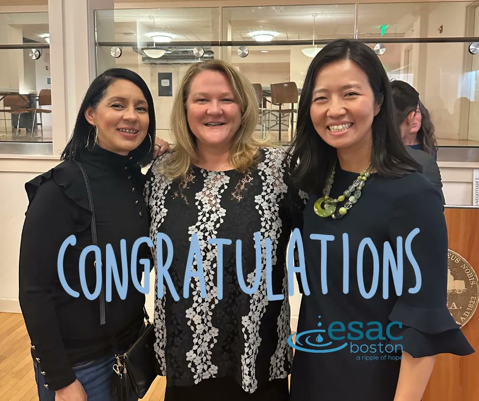 ESACBoston's tweet image. We've been awarded a $1.78M grant from HUD to provide 16 homeless youth households, with stable housing over the next 3 years.

We'd like to thank Mayor Michelle Wu, and Daiyana Pichardo, as well as our CEO Peg Drisko, and all the hard-working staff here at ESAC Boston.