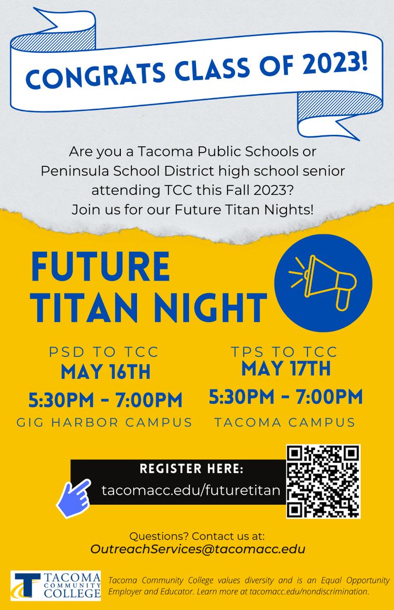Schools on Twitter "RT Two Future Titan nights next