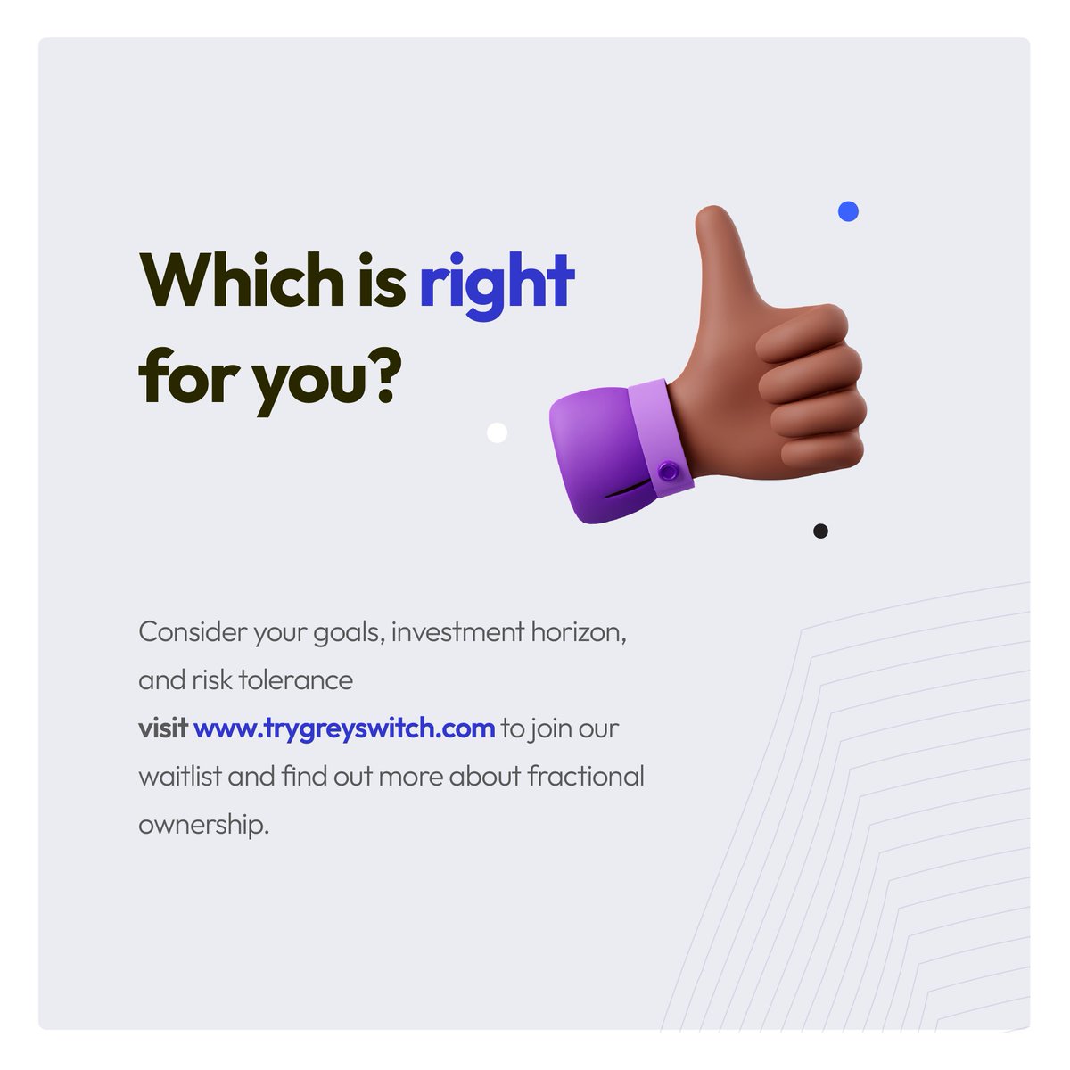 trygreyswitch's tweet photo. Want to invest in real estate without the hassle of managing a property? Consider fractional ownership!

With this approach, you can own a portion of a property and earn passive income without the need for significant capital. https://t.co/r7CVMfQXu5