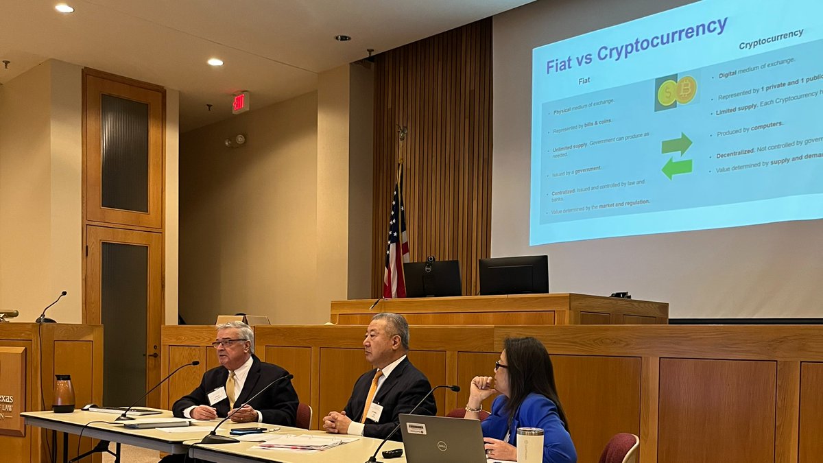 texasbaracd's tweet photo. 'Will Digital Assets Survive'? This is what our last panel discussed at #tmapcle!
#SBOTdiversity #diversityintheprofession #TXLawyer #TXlaw https://t.co/Lbm5JPZQtZ