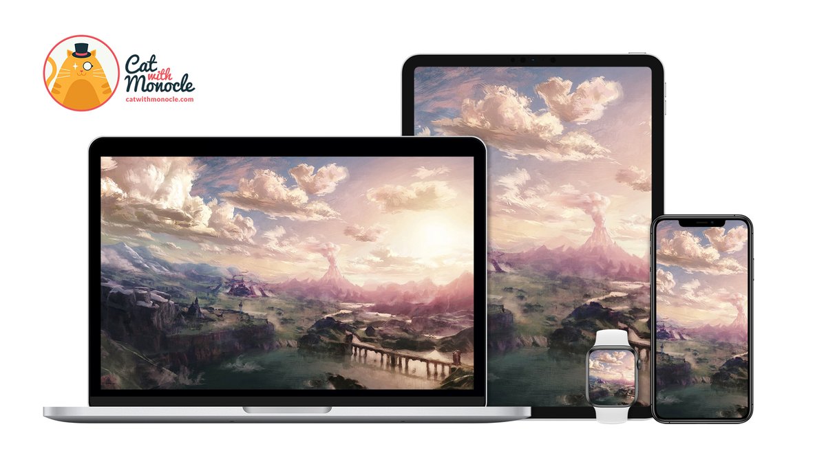 catwithmonocle's tweet photo. Happy launch day! Four more #Zelda #TearsOfTheKingdom wallpapers are now up and available: https://t.co/WQHgRaf455 #TOTK https://t.co/4LajO0Elg0