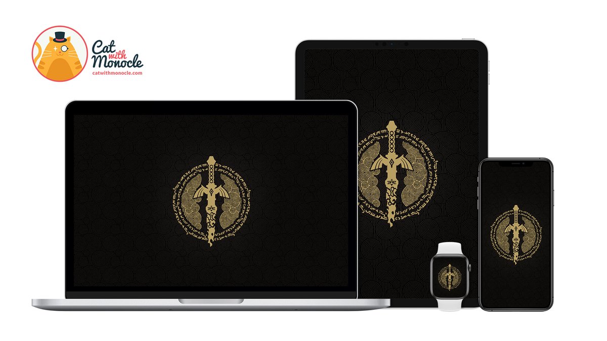 catwithmonocle's tweet photo. Happy launch day! Four more #Zelda #TearsOfTheKingdom wallpapers are now up and available: https://t.co/WQHgRaf455 #TOTK https://t.co/4LajO0Elg0