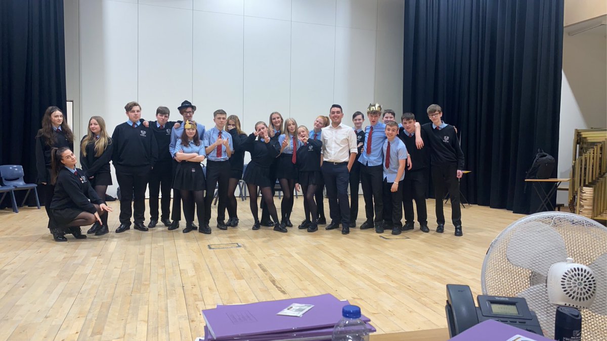 And that’s a wrap… My first ever GCSE class that I’ve taken through from picking their options 🥲 I wish you all the best and every success 🎭