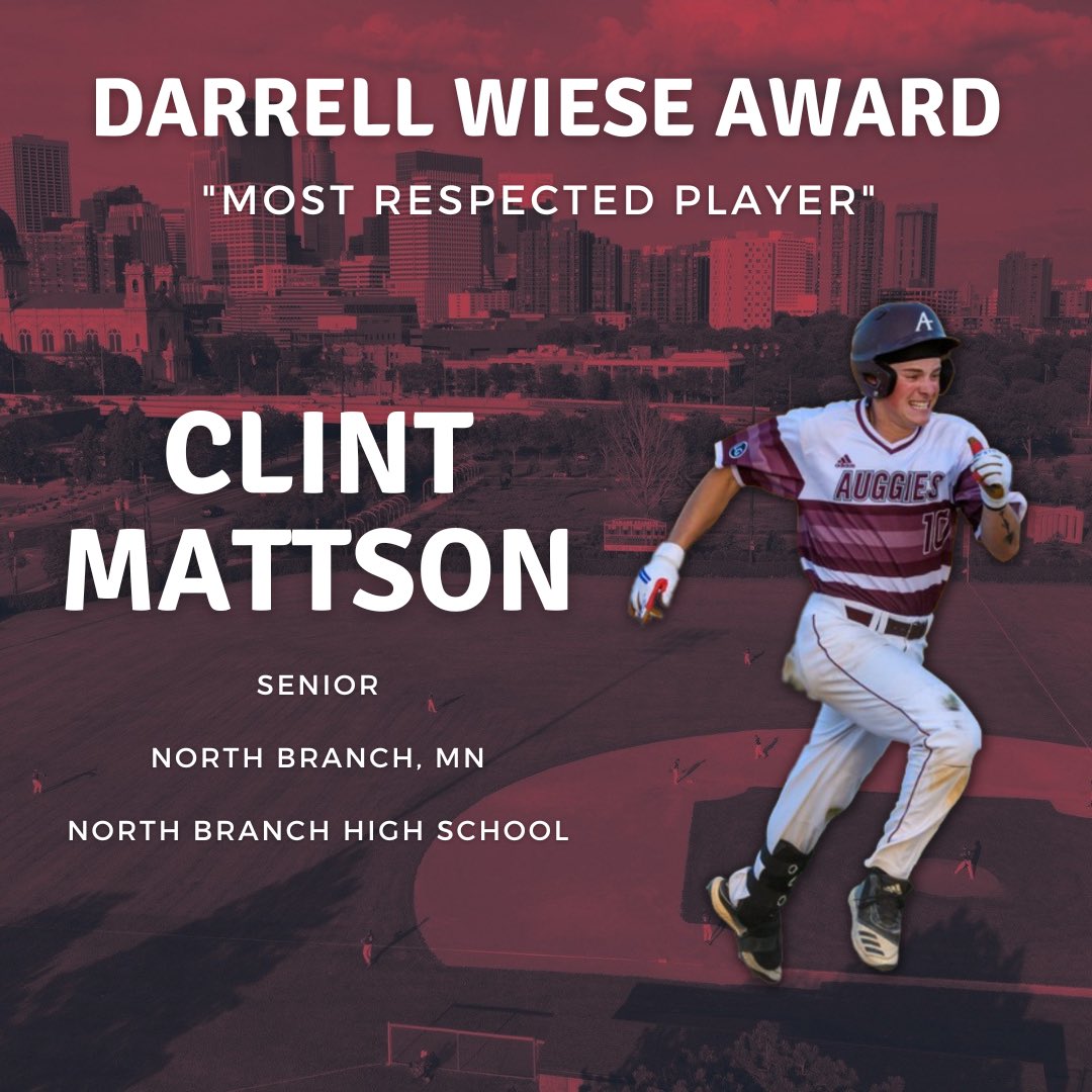 The Darrell Wiese Award for Most Respected Player goes to - Clint Mattson!

Clint exemplifies a true team player. On and off of the field, Clint is there for his guys. It goes unnoticed - Congrats Clint!

#TurnLeft #FDSA #Convocation 🦅