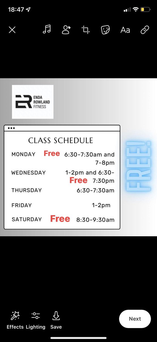 To announce the start of my fitness classes in FR.Breen Abbeyleix
We have a number of FREE classes on our opening week beginning 15th may 

❗️Free classes below ❗️

Monday morning 6.30-7.30 am
Wednesday evening 6.30-7.30 pm
Saturday morning 8.30 - 9.3

Dm/contact Enda to book