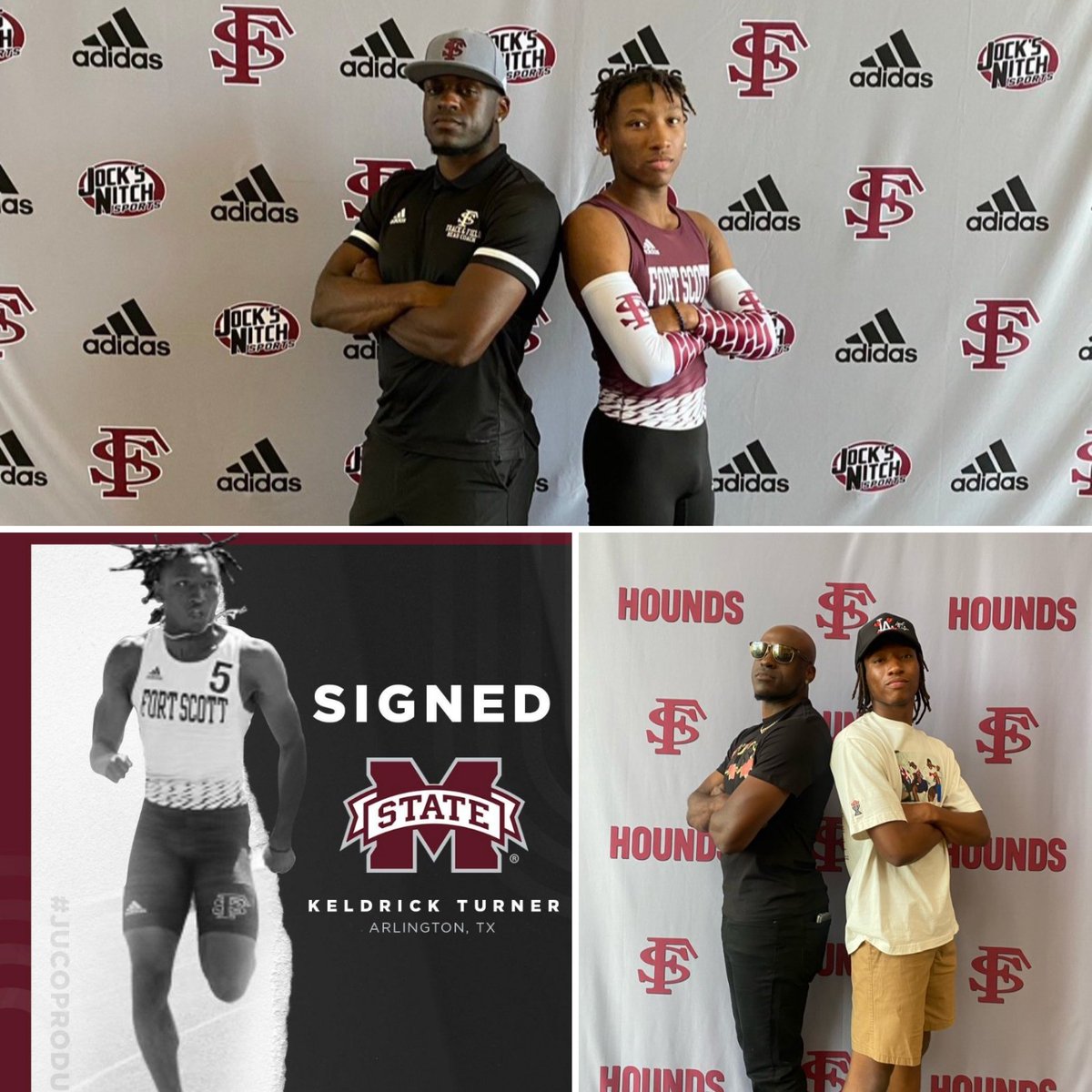 How it started - Jr. college walk on 51 second guy out of high school.
Bet on himself. He is the definition of what Jr college is all about!

How is it going, <a href="/KeldrickTJr/">Kello</a>
Signed with the Mississippi State University

PR
400-46.82

This one is special proud of you!

#BuildTheFort