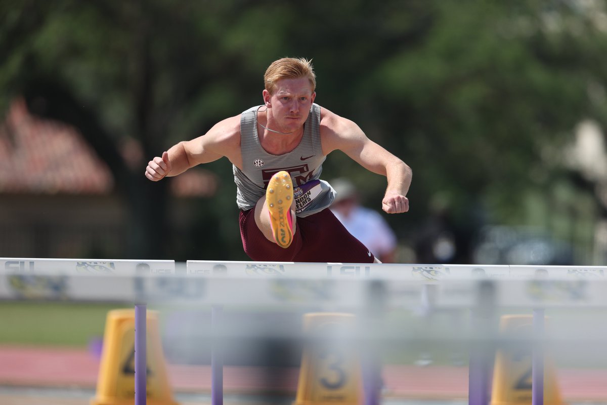 aggietfxc's tweet photo. SEC Decathlon - 110m Hurdles

4. Landon Helms - 14.46 (916)
5. Blake Harris - 14.49 PR (912)

#GigEm | @AirLandon_ | @blakeharris13_ https://t.co/uJj91KLfzS